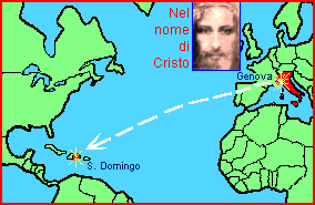 cartina Genova --> Santo Domingo